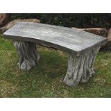 Large Garden Benches - Woodlands Design Stone Bench