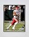 Tony Gonzalez 2007 Action in White Jersey Double Matted 8 x 10 Photograph (Unframed)