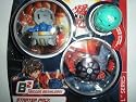 Bakugan Battle Brawlers Bakupearl B2 Series Starter Pack (Black)WormQuake(Grey)Gorem(Green)Mystery Marble