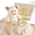 Baby Aspen Pig in a Blanket 2 Piece Gift Set- 6-12 months