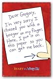 Diary Of A Wimpy Kid Gregory Booger 22x34 Poster Print Poster Print, 22x34 Poster Print, 22x34