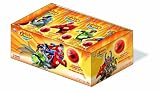 Justice League Special Edition Strawberry Candy Lollipops w/ Bubble Gum Center (24 PC Display Box)