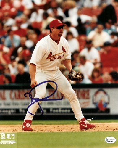 Mark McGwire Autographed St. Louis Cardinals 8x10 Photo