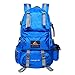 PioneerHiker 50L Water-resistant Hiking Backpack Daypack for Camping Travel Blue