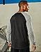 Champion Men's Double Dry Cotton Long Sleeve Tee, Orange Heather, Large
