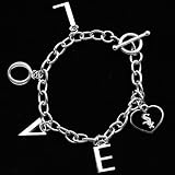 MLB Touch by Alyssa Milano Chicago White Sox Ladies Love Chain Charm Bracelet