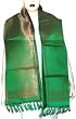 Long Scarf Brocade Silk Womens Accessory 22 x 72 inches
