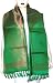 Long Scarf Brocade Silk Womens Accessory 22 x 72 inches