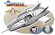SuperCar Black & White Version Die Cast Vehicle (Gerry Anderson)