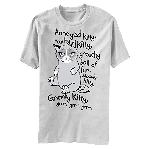 T-Line Men's Grrr Grumpy Cat T-Shirt