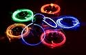 Orange LED Shoelaces Light up Shoe Laces