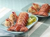 Crab Stuffed Shrimp and Tails - Two Crab Stuffed Shrimp w two 8 to 10 oz Lobster Tails