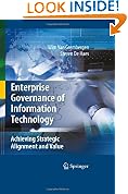 Enterprise Governance of Information Technology: Achieving Strategic Alignment and Value