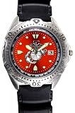 Zan Watch Dive Watch, Red Face, Marine