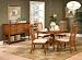 5pc Laurel Heights Collection Solid Wood Round Dining Table & Chairs Set