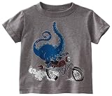 Quiksilver Baby-boys Infant What A Drag Tee, Smoke Heather, 18 Months