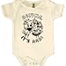 Recycle. It's Rad! organic cotton one piece. Made in USA