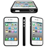 Produkt-Bild: BUMPER Schutzh&uuml;lle f&uuml;r Apple iPhone 4 4S - Schwarz