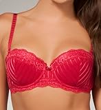 QT Shadow Stripe/Lace Push Up Bra (55402)