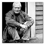 Paul Newman B&W Matte Photograph - 12x12 Inches