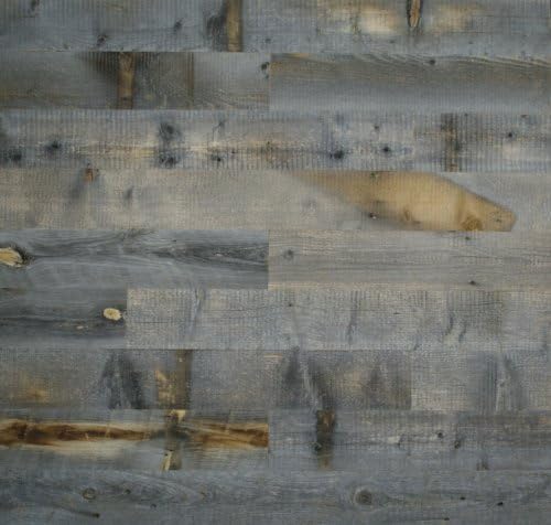 Stikwood Reclaimed Weathered Wood, 40 Square Feet by Stikwood