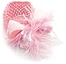 Mud Pie Baby-girls Newborn Party Headband, Pink, One Size
