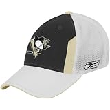 Reebok Pittsburgh Penguins Black 2008 NHL Draft Day Flex Fit Hat