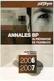 Annales du BP : Préparateur en pharmacie Annales du BP : Préparateur en pharmacie
