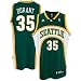 Search : adidas Seattle SuperSonics #35 Kevin Durantt Green Swingman Basketball Jersey