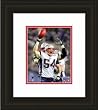 New England Patriots Framed Tedy Bruschi Photo By Photo File NFL Football