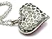 Soulbreezecollection Big Love Red Heart Valentine's Day Pendant Necklace Charm Rhinestones Ladies Women Fashion Jewelry