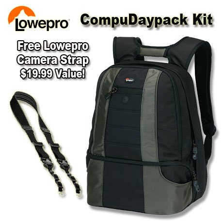 black Friday Lowepro CompuDay Camera Backpack SpeedsterB0043FVQJ2