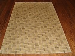 Handmade Tibetan Rug 4'6x6'9"