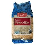Arrowhead Mills Organic Whole Millet, 28-Ounce Bag(Pack of 5)