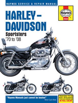Haynes Manual - Harley Davidson Sportsters 70-08
