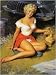 Vintage Classic Bill Medcalf Retro PinUp Girl Art Poster Print 02