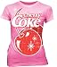 Coke Coca-Cola Big Cherry Coke Stars Pink Juniors T-Shirt Tee