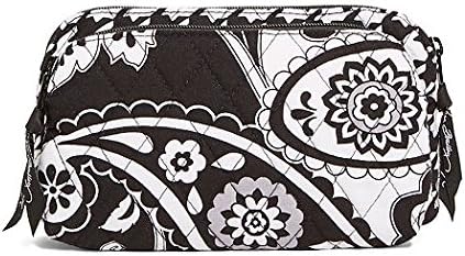 Vera Bradley Double Zip Cosmetic in Midnight Paisley