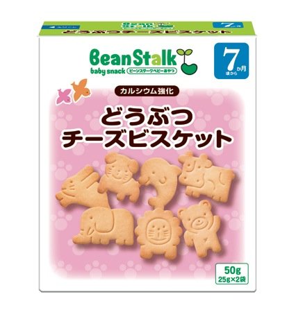 ビンスタークスノー　どうぶつチーズビスケット　50g