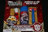 Transformers Groom N Go Shave Bath Set