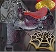 Smm Saddle Co "Black Widow" Western Roper Show Saddle