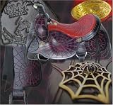 Smm Saddle Co Black Widow Western Roper Show Saddle