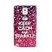 Note 4 Case,Galaxy Note 4 Case, Welity Retro Keep Calm and Sparkle Design Pu Leather with wallet Case for Samsung Galaxy Note 4 and one gift