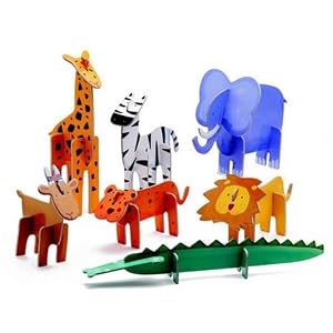Animals 3-D Puzzle by Djeco