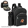 Bowling Green Falcons Sorrento Insulated Deluxe Picnic Backpack - Hunter Green w/Embroidery