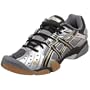 ASICS Men's GEL-Domain Court Shoe,Silver/Black/Gold,8.5 D US