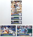 2011 Topps Opening Day Los Angeles Dodgers Team Set - 5 Cards including Matt Kemp, Rafael Furcal, Andre Ethier, & More - In A Protective Storage Case!
