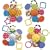 Amazing Baby Mirror Teether Rattle Assorted Designs Rainbow Designs 49606