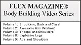 Flex Magazine Body Building Video Series 5 VHS Collection: Shoulders, Back, Chest / Arms / Triceps / Legs / Abs [VHS Videos]