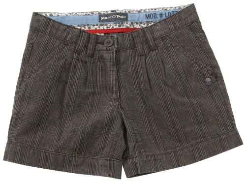 Marc o\' Polo M&auml;dchen Hose/ Short & Bermuda, kariert 985517, Gr. 140, Braun (mocca) Preisvergleich